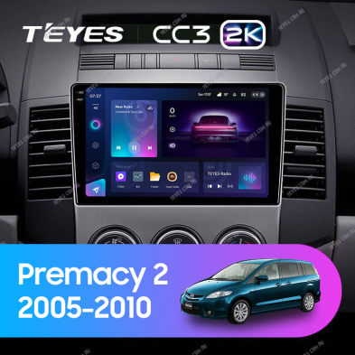 Штатная магнитола Teyes CC3 2K 4/32 Mazda Premacy 2 (2005-2010)
