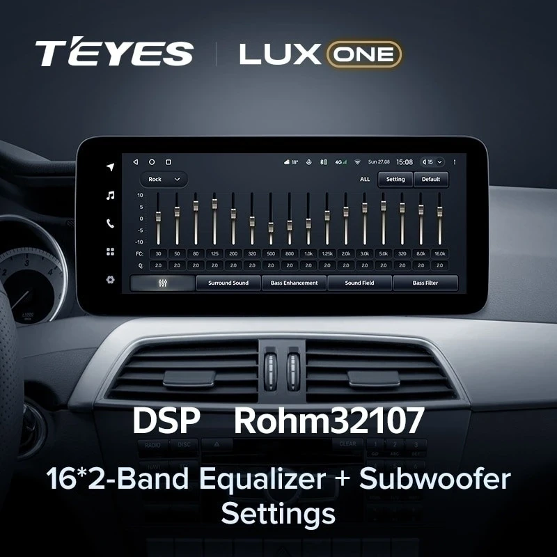 Штатная магнитола Teyes LUX ONE 6/128 Mercedes-Benz GLK-Class X204 (NTG 4.5) (2012-2015)