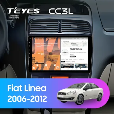 Штатная магнитола Teyes CC3L 4/64 Fiat Linea (2006-2012)