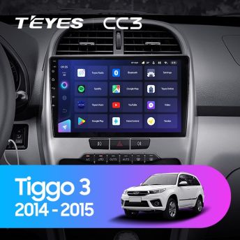 Штатная магнитола Teyes CC3 4/32 Chery Tiggo 3 (2014-2015)