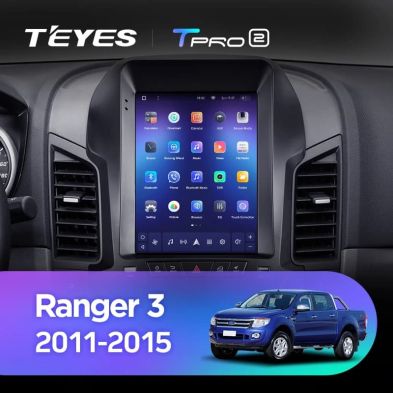 Штатная магнитола Tesla style Teyes TPRO 2 4/32 Ford Ranger 3 (2011-2015)