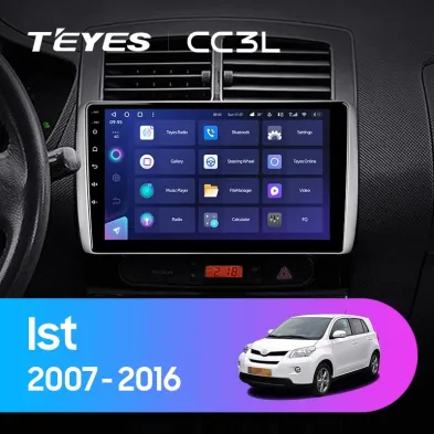Штатная магнитола Teyes CC3L 4/64 Toyota Ist XP110 (2007-2016)
