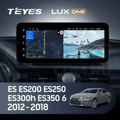 Штатная магнитола Teyes LUX ONE 4/32 Lexus ES ES200 ES250 ES300h ES350 XV60 VI 6 (2012-2018) Тип-C