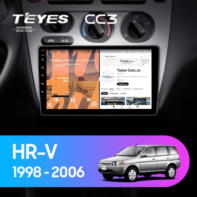 Штатная магнитола Teyes CC3 4/32 Honda HR-V 1 (1998-2006)