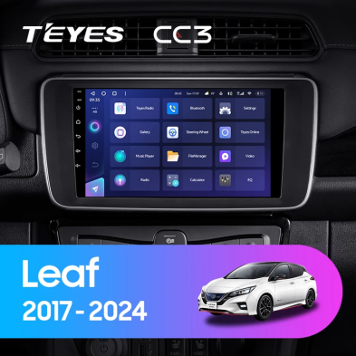 Штатная магнитола Teyes CC3 4/32 Nissan Leaf ZE1 (2017-2024)