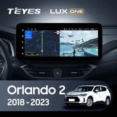 Штатная магнитола Teyes LUX ONE 4/32 Chevrolet Orlando 2 (2018-2023) Тип-A