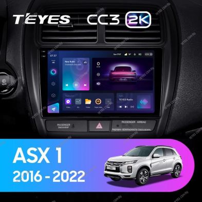 Штатная магнитола Teyes CC3 2K 4/32 Mitsubishi ASX (2016-2022) Тип-A