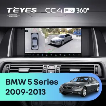 Штатная магнитола Teyes CC4 Pro 360 8/128 BMW 5 Series F10 F11 CIC (2009-2013)