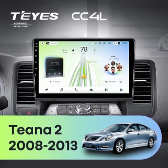 Штатная магнитола Teyes CC4L 6/64 Nissan Teana J32 (2008-2013) Тип-A