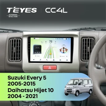 Штатная магнитола Teyes CC4L 6/64 Daihatsu Hijet 10 (2004-2021)