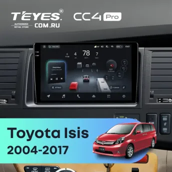 Штатная магнитола Teyes CC4 Pro 12/256 Toyota Isis (2004-2017)