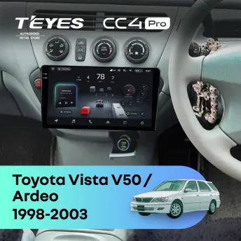 Штатная магнитола Teyes CC4 Pro 8/128 Toyota Vista V50 (1998-2003)