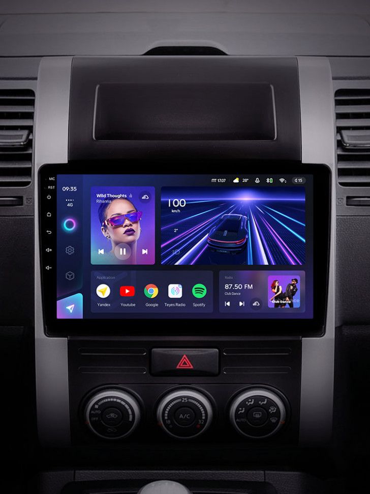 Штатная магнитола Teyes CC3 4/32 Nissan X-Trail T31 (2007-2015)