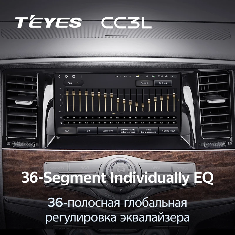 Штатная магнитола Teyes CC3L 4/64 Infiniti QX80 (2013-2020)